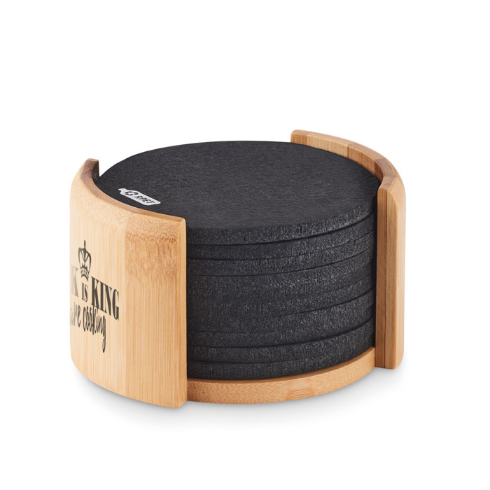 CIK-Untersetzer-Set-Groenland-big Cook is King - Burgerwehr - Sushiwars - Mario-Hanna - Teufelsküche - Schneidebrett